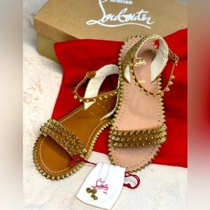 Spikes sandals Christian Louboutin NEW